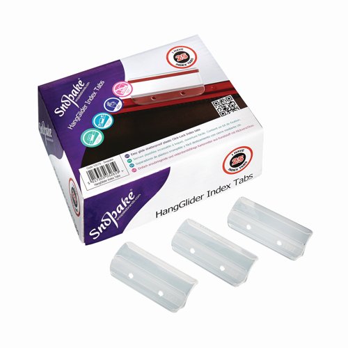 Snopake HangGlider Suspension File Index Tabs (Pack 25) 10278