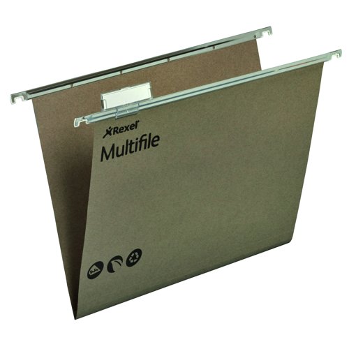 Rexel Multifile Suspension Files A4 Green (Pack 50) 78617