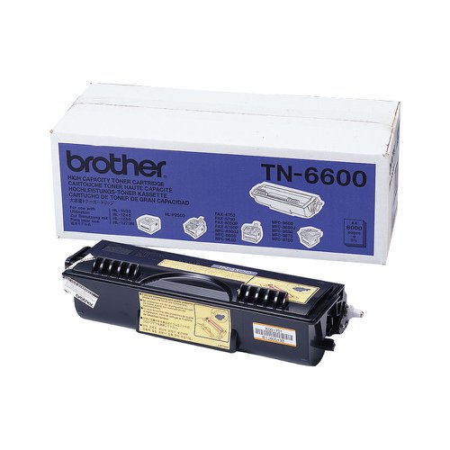 Brother Toner Cartridge High Capacity Black TN6600