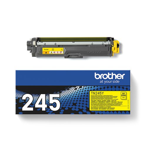 Brother Toner Cartridge High Capacity Yellow TN245Y
