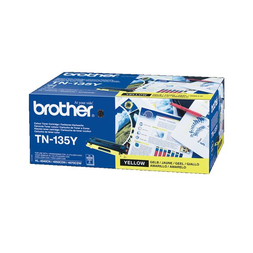 Brother Toner Cartridge High Capacity Yellow TN135Y