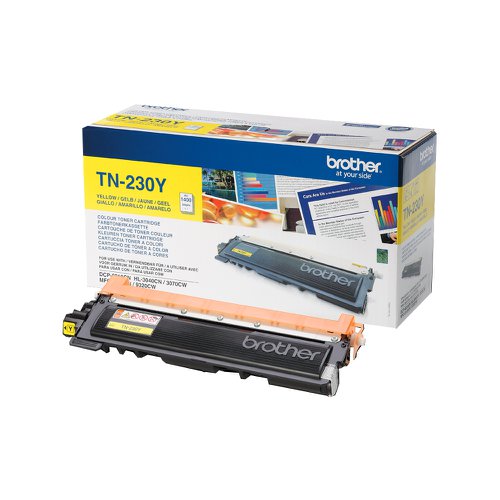Brother Toner Cartridge Yellow TN230Y