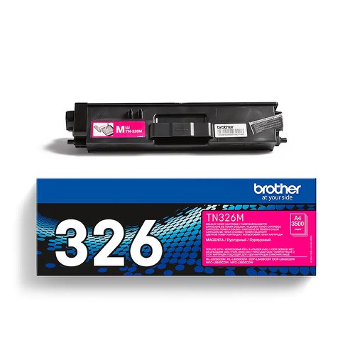 Brother Toner Cartridge High Capacity Magenta TN326M