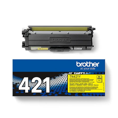 Brother Toner Cartridge Yellow TN421Y
