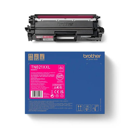 Brother Toner Cartridge Super High Capacity Magenta TN821XXLM