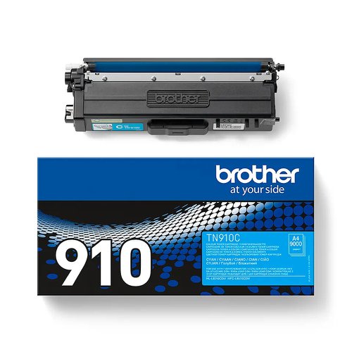 Brother Toner Cartridge Ultra High Capacity Cyan TN910C
