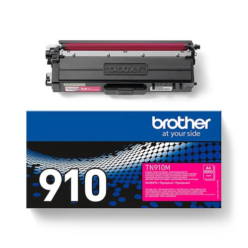 Brother Toner Cartridge Ultra High Capacity Magenta TN910M