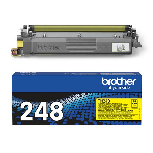 Brother Toner Cartridge Yellow TN248Y