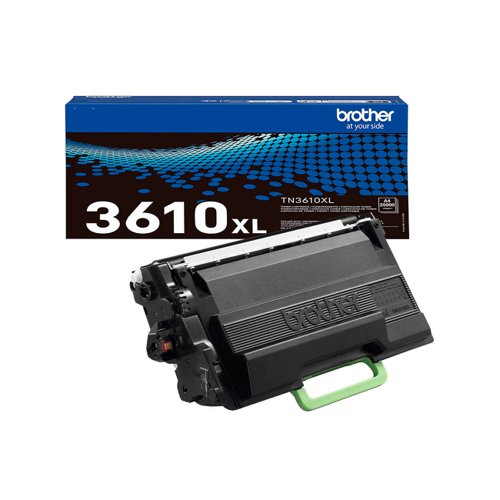 Brother Toner Cartridge High Capacity Black TN3610XL