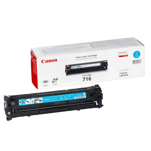 Canon 716C Toner Cartridge Cyan 1979B002AA