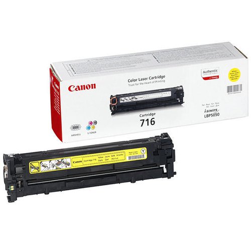 Canon 716Y Toner Cartridge Yellow 1977B002AA