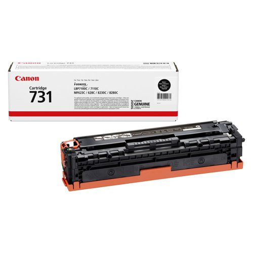 Canon 731BK Toner Cartridge Black 6272B002