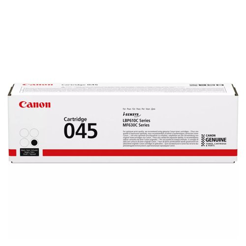 Canon 045 Toner Cartridge Black 1242C002