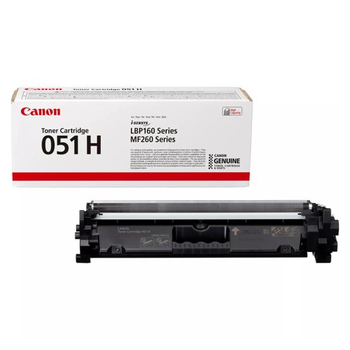 Canon 051H Toner Cartridge High Capacity Black 2169C002