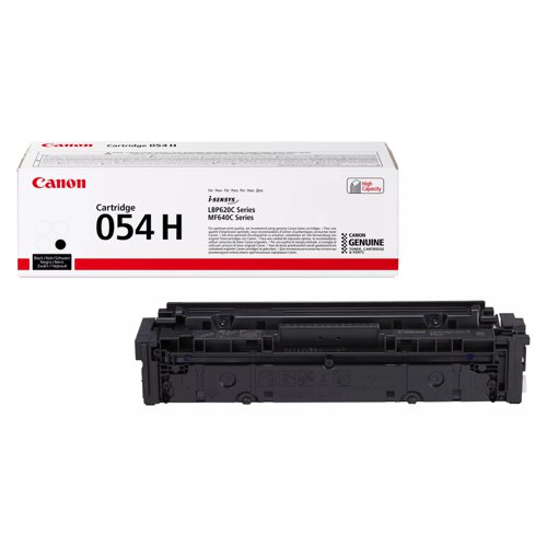 Canon 054H Toner Cartridge High Capacity Black 3028C002