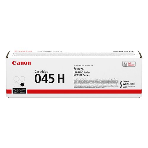Canon 045H Toner Cartridge High Capacity Black 1246C002