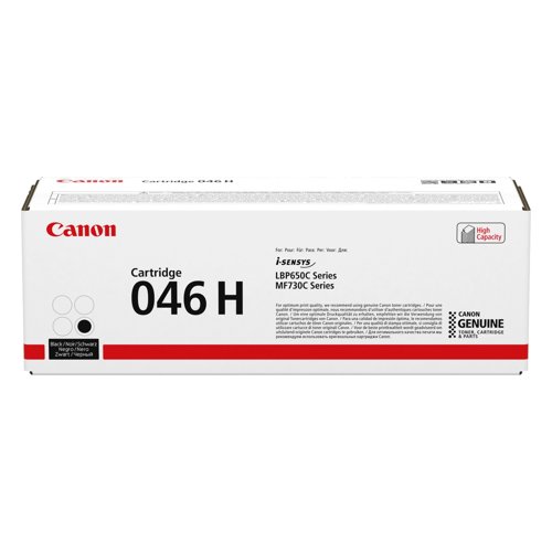 Canon 046H Toner Cartridge High Capacity Black 1254C002