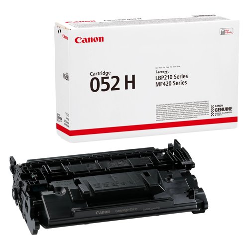 Canon 052H Toner Cartridge High Capacity Black 2200C002