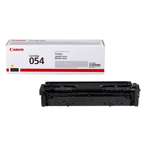 Canon 054Y Toner Cartridge Yellow 3021C002