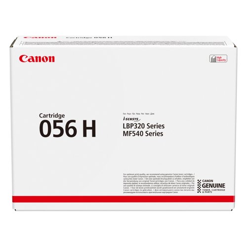 Canon 056H Toner Cartridge High Capacity Black 3008C002