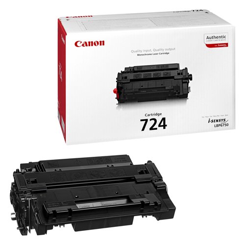 Canon 724 Toner Cartridge Black 3482B002AA