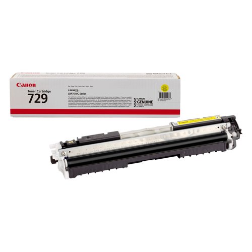 Canon 729Y Toner Cartridge Yellow 4367B002