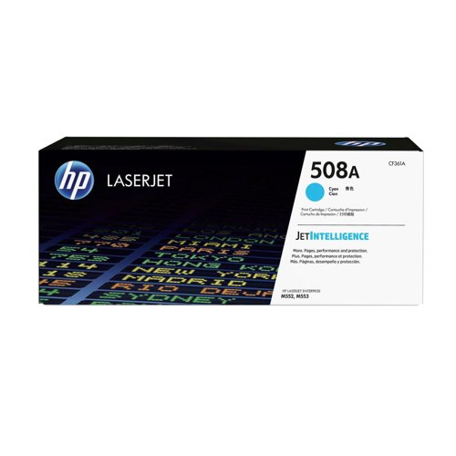 HP No.508A Toner Cartridge Cyan CF361A