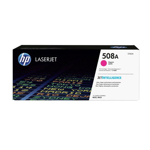 HP No.508A Toner Cartridge Magenta CF363A