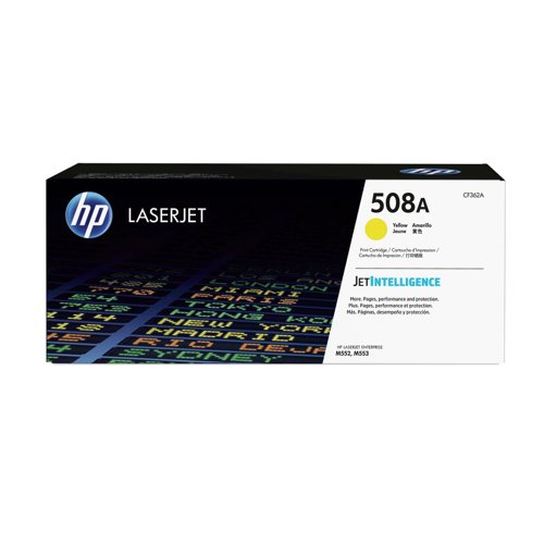 HP No.508A Toner Cartridge Yellow CF362A
