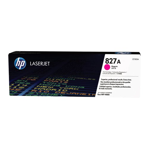 HP No.827A Toner Cartridge Magenta CF303A