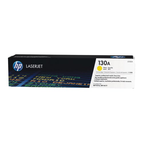 HP No.130A Toner Cartridge Yellow CF352A