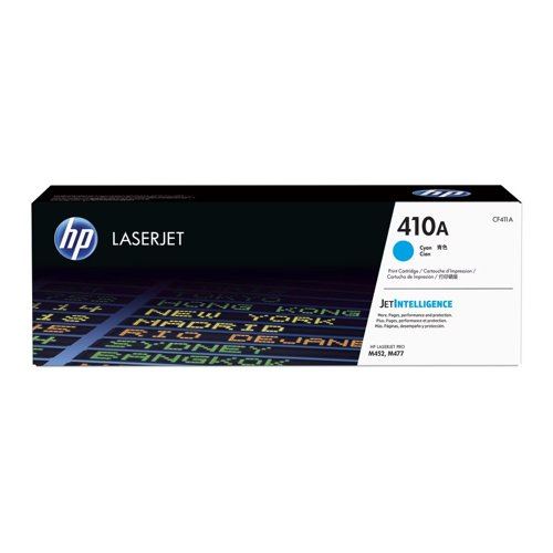 HP No.410A Toner Cartridge Cyan CF411A