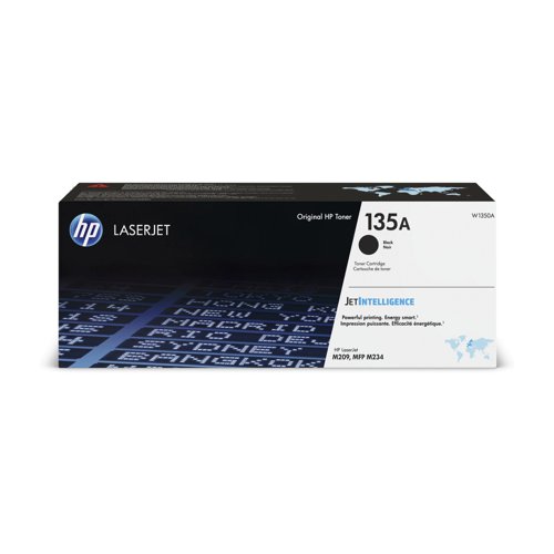 HP No.135A Toner Cartridge Black W1350A