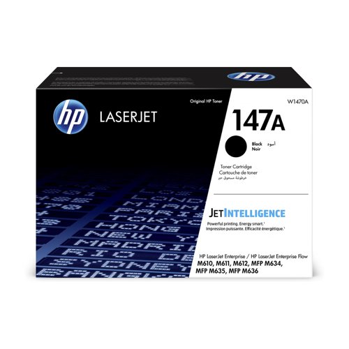 HP No.147A Toner Cartridge Black W1470A