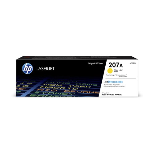 HP No.207A Toner Cartridge Yellow W2212A