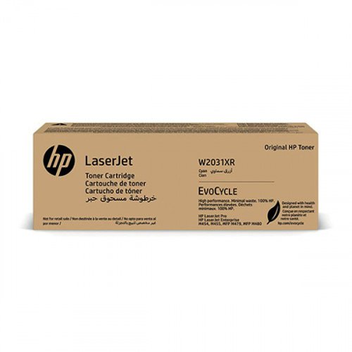 HP No.415X EvoCycle Remanufactured Toner Cartridge High Capacity Cyan W2031XR