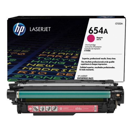 HP No.654A Toner Cartridge Magenta CF333A