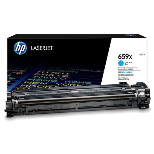 HP No.659X Toner Cartridge High Capacity Cyan W2011X