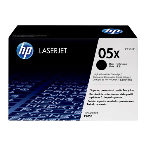 HP No.05X Toner Cartridge High Capacity Black CE505X