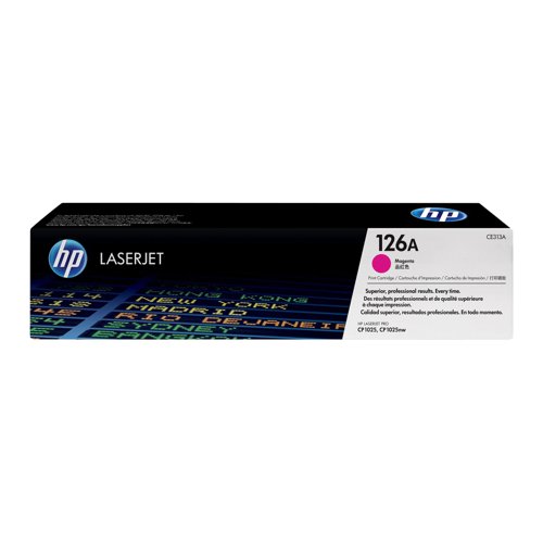 HP No.126A Toner Cartridge Magenta CE313A