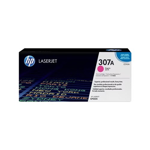 HP No.307A Toner Cartridge Magenta CE743A