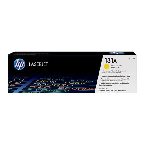HP No.131A Toner Cartridge Yellow CF212A