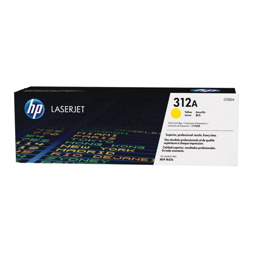 HP No.312A Toner Cartridge Yellow CF382A