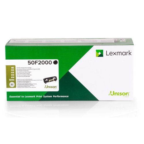 Lexmark Return Programme Toner Cartridge Black 50F2000