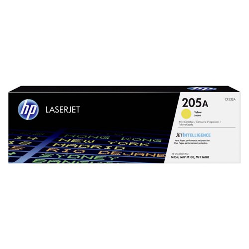 HP No.205A Toner Cartridge Yellow CF532A