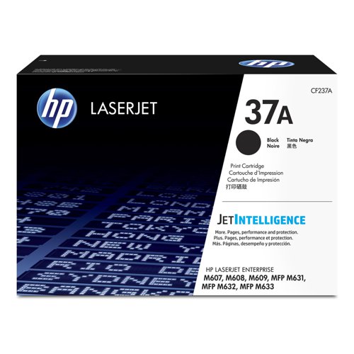 HP No.37A Toner Cartridge Black CF237A