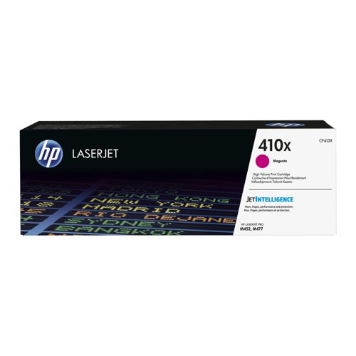 HP No.410X Toner Cartridge High Capacity Magenta CF413X