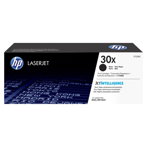 HP No.30X Toner Cartridge High Capacity Black CF230X