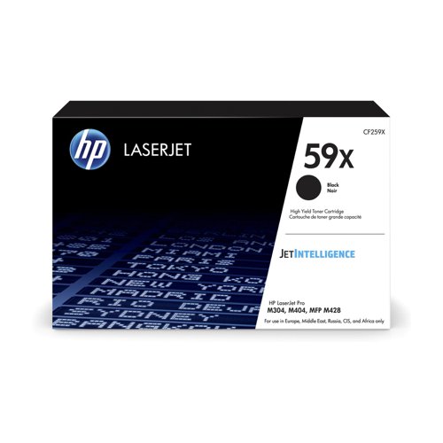 HP No.59X Toner Cartridge High Capacity Black CF259X