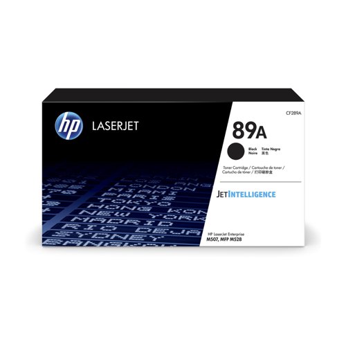 HP No.89A Toner Cartridge Black CF289A